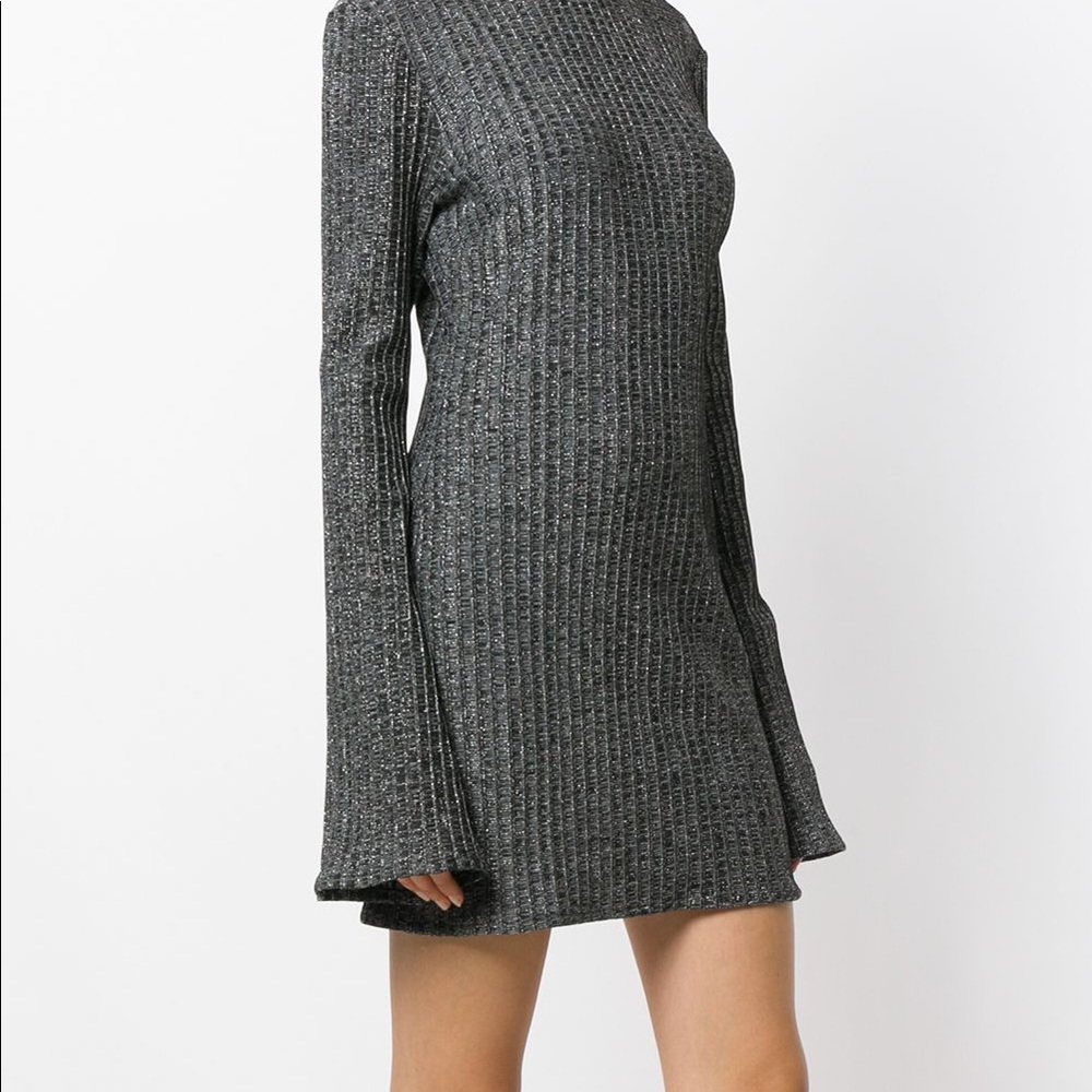 Ellery Ribbed Roll Neck Dress - Picture 4 of 6